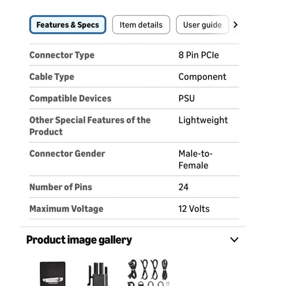 CableMod C-Series Pro ModMesh
12V12VHP Dual StealthSense Cable Kit Corsair Black - Picture 6 of 6
